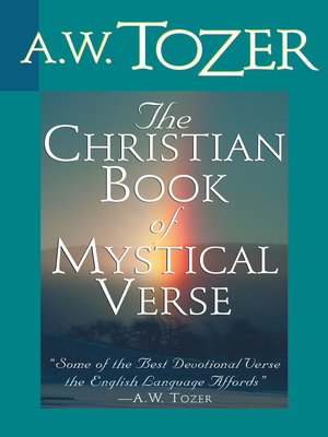 cover image of The Christian Book of Mystical Verse